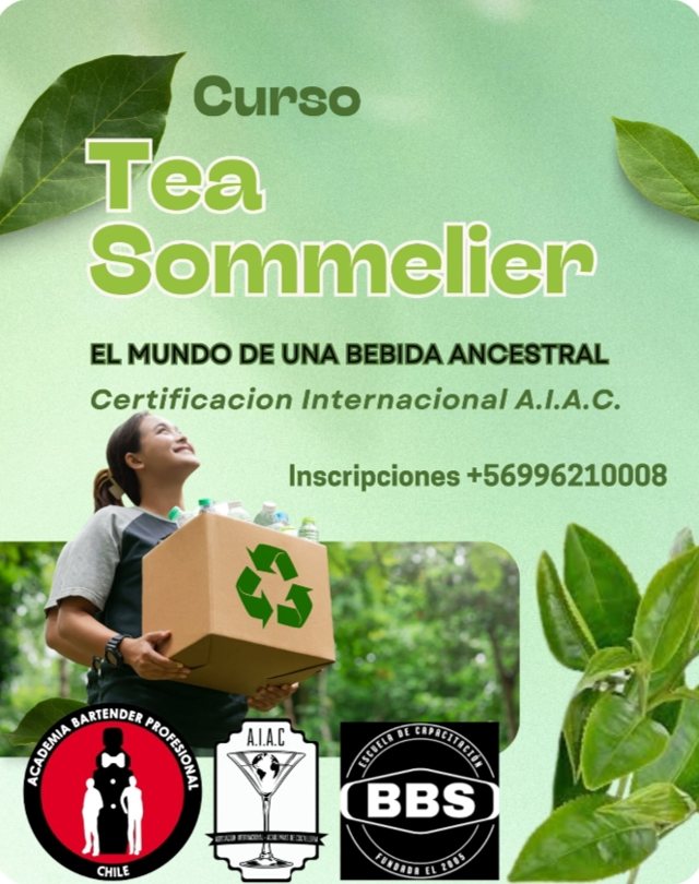 Afiche del curso Sommelier de Té